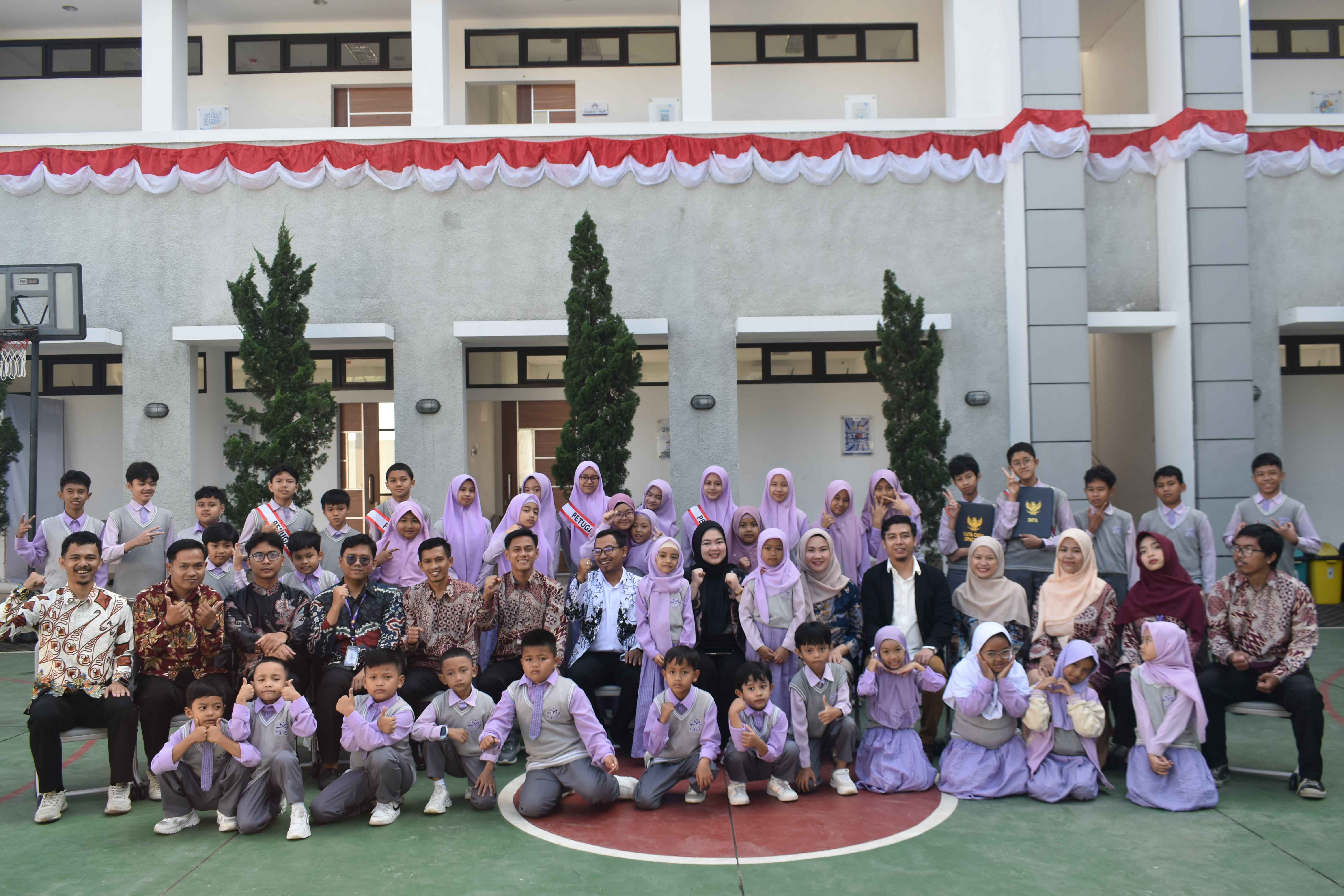 Sekolah Hamidah Sampurna Gelar Upacara HUT ke-80 RI Menumbuhkan Semangat Nasionalisme dan Karakter Bangsa